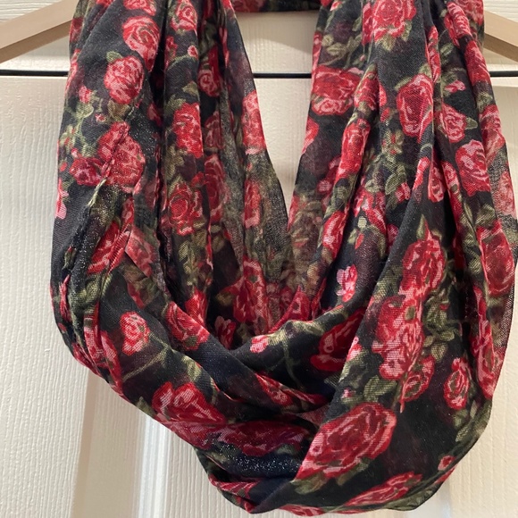 Accessories - Floral Infinity Scarf